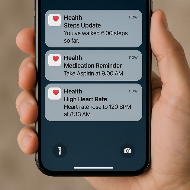 health notifiacitons